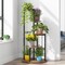 Tribesigns; Tribesigns 4-Tier Plant Stand Indoor Wood Metal Corner Shelf 19.68X40.94 Inches; Category:Cabinets, Chests & Shelving; Image:2